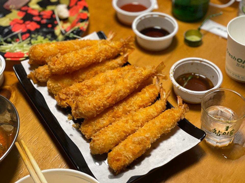 실비수산-새우튀김