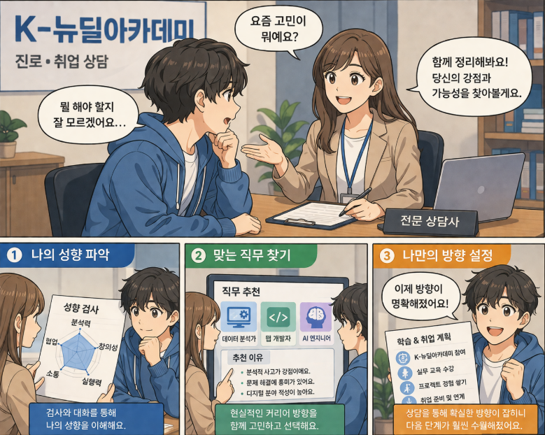 진로취업상담 이미지