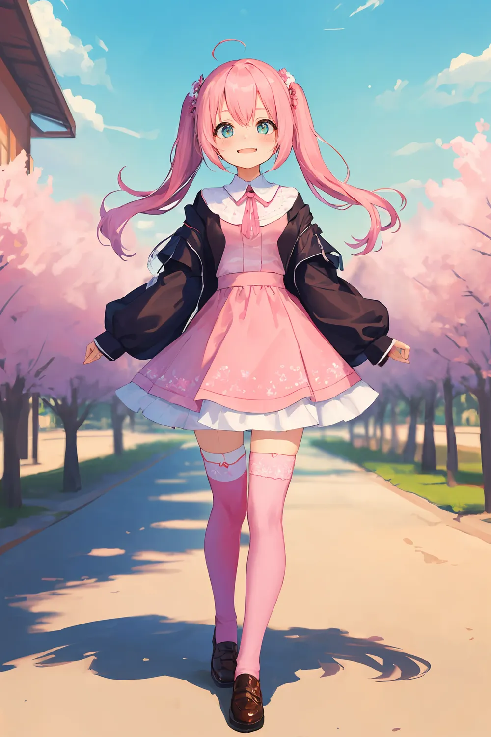 은발 금발 캐릭터 AI그림