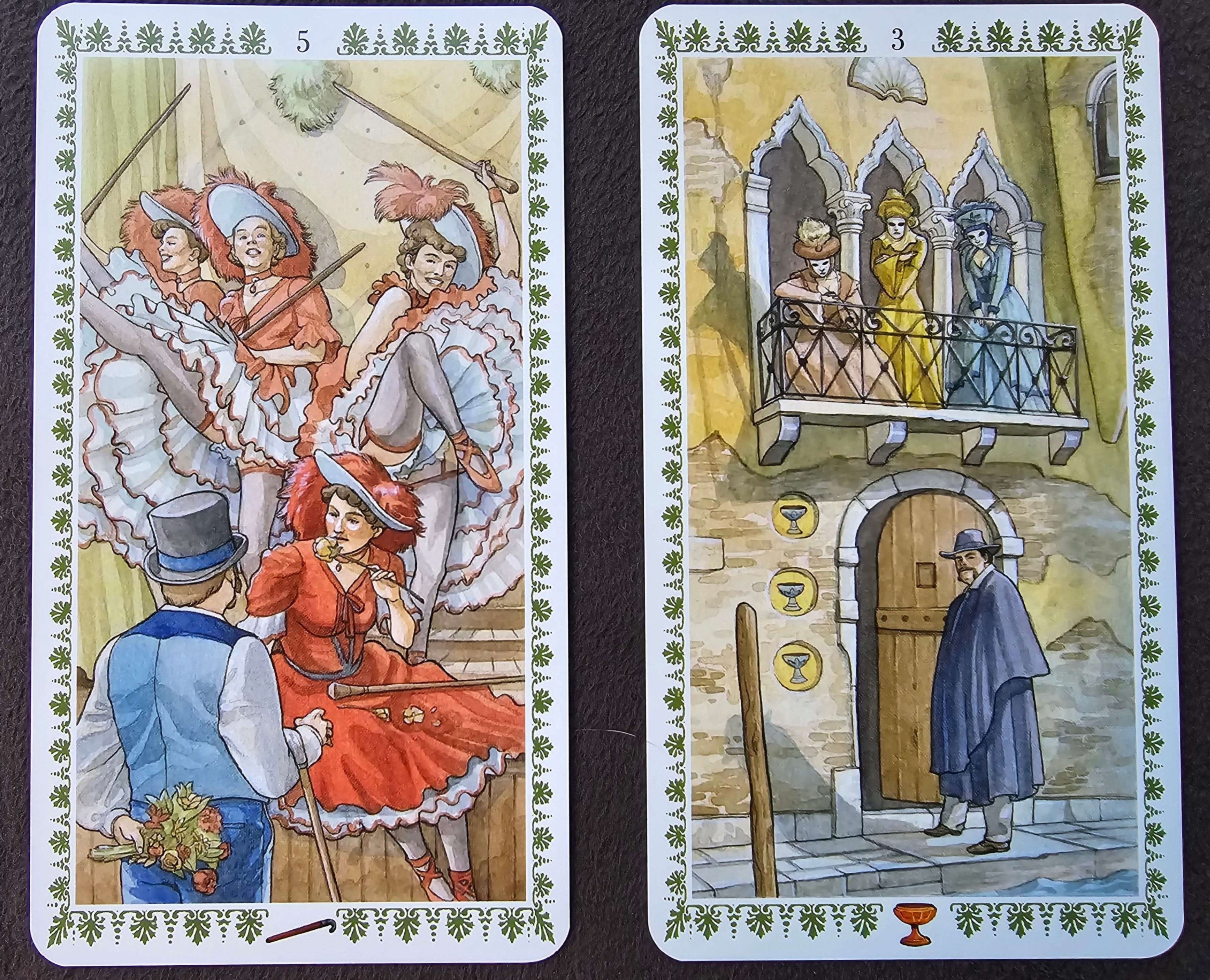 로맨틱 타로 카드 배우기