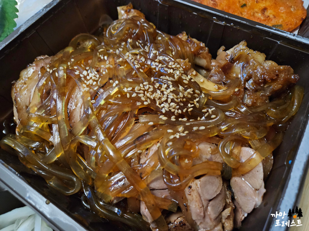 마왕족발 봉담점 당면