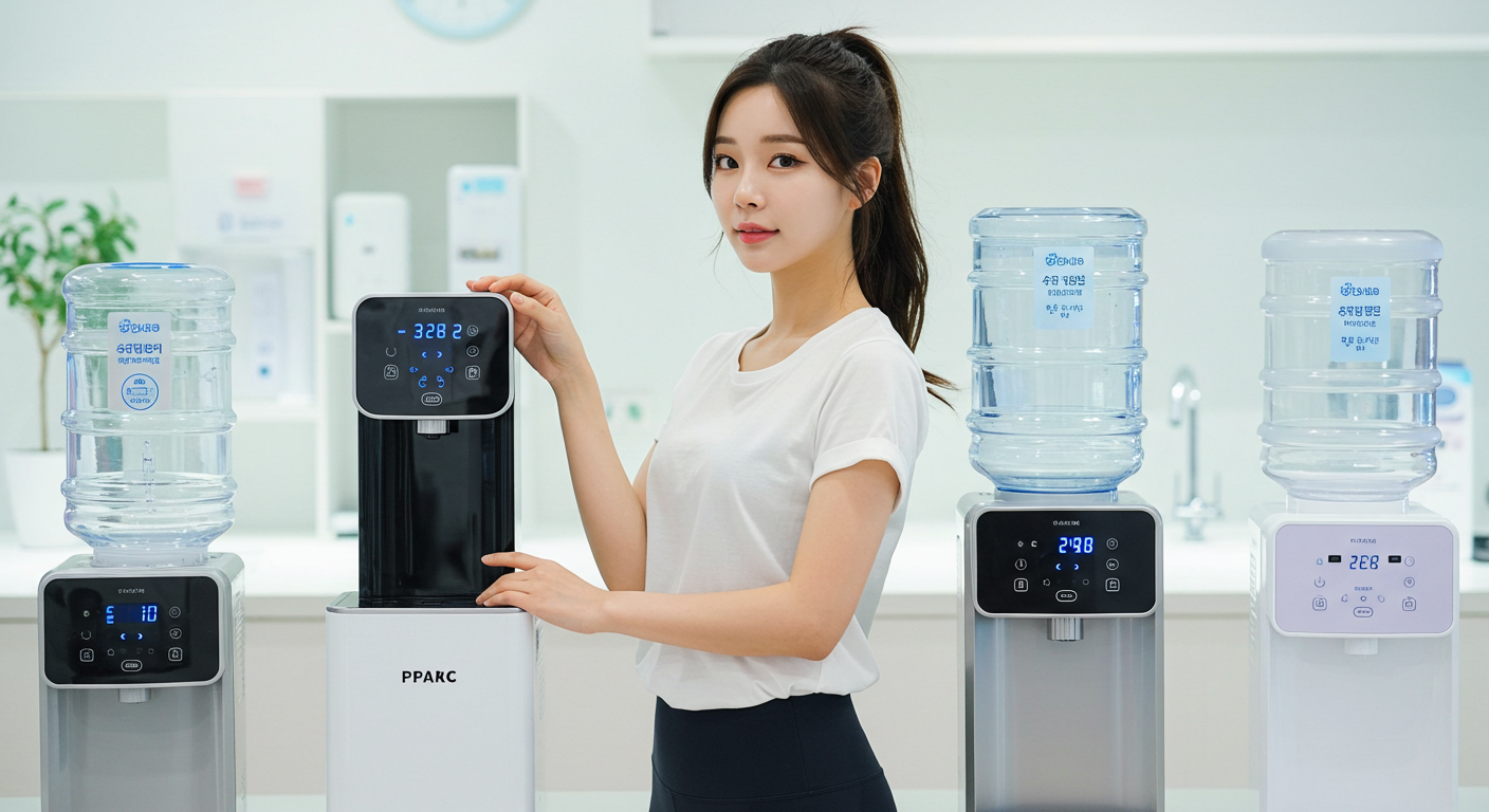 정수기 렌탈료 브랜드별 비교표