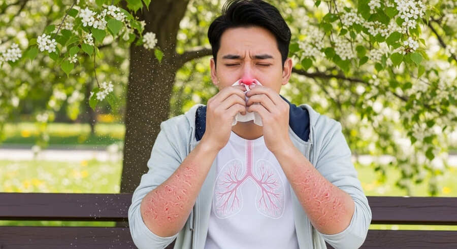 환절기 알레르기 (비염, 아토피, 기관지)