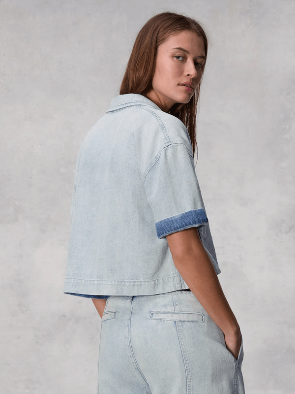 살롱드립2 58회 김고은 데님셔츠