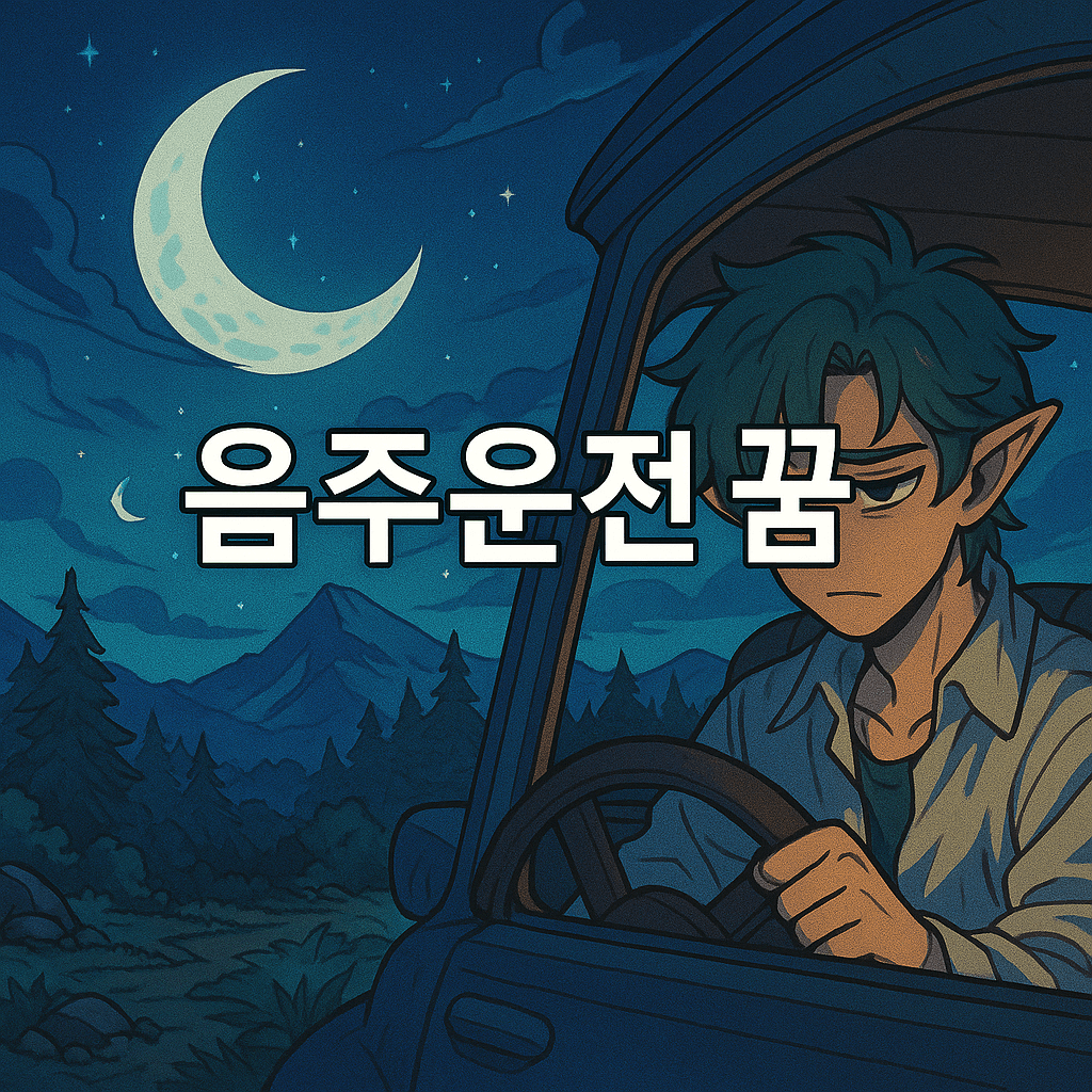 음주운전 꿈 해몽