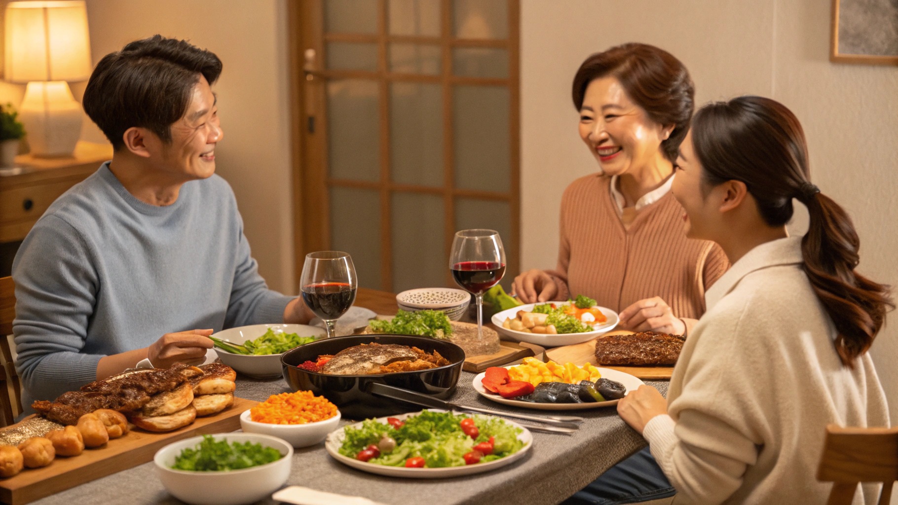 적절한 레드와인 섭취