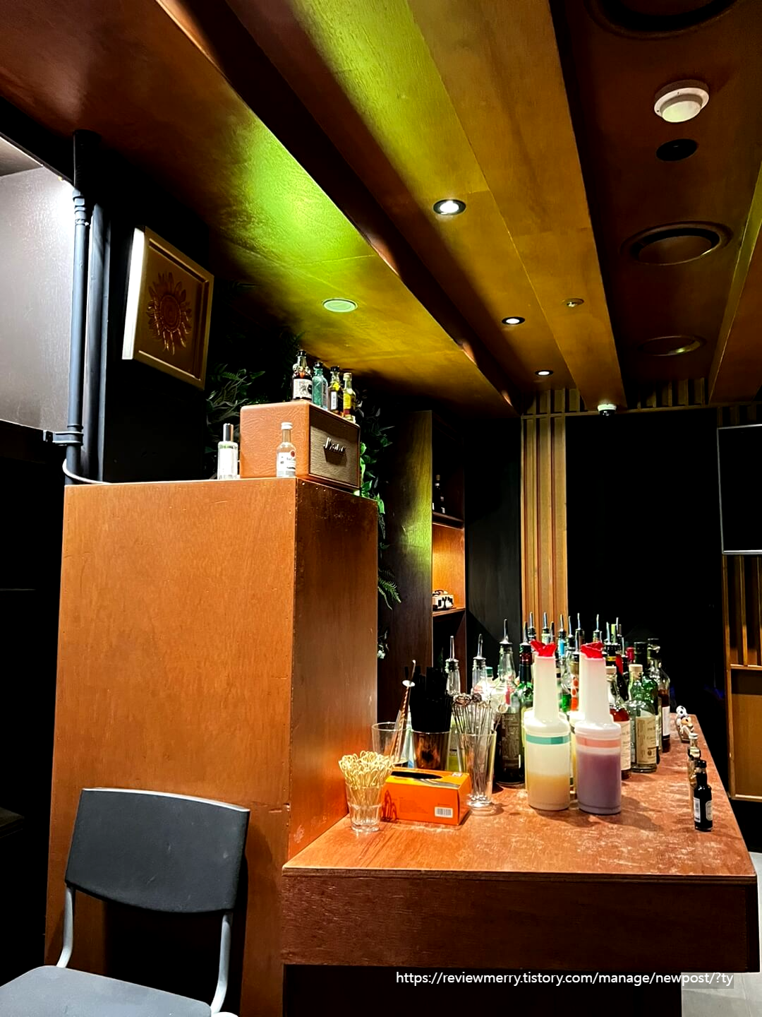 테이블에서 본 바