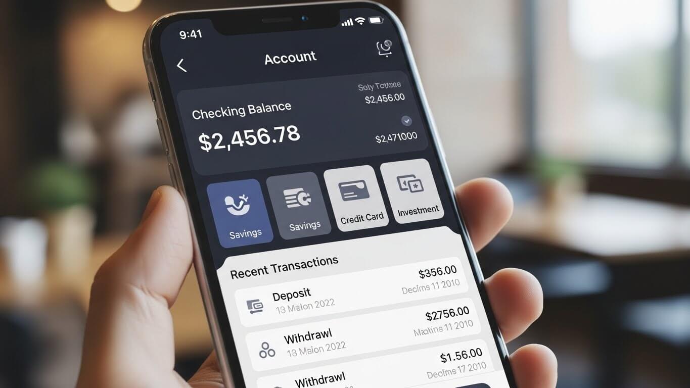 동명의 계좌를 모바일에서 관리할 때 발생하는 제약 요소