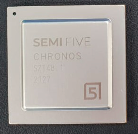세미파이브가 독자적으로 개발한 인공지능 반도체 크로노스
