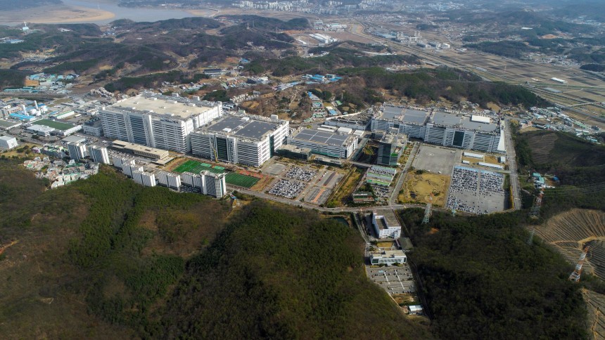 LG디스플레이 파주 공장.
