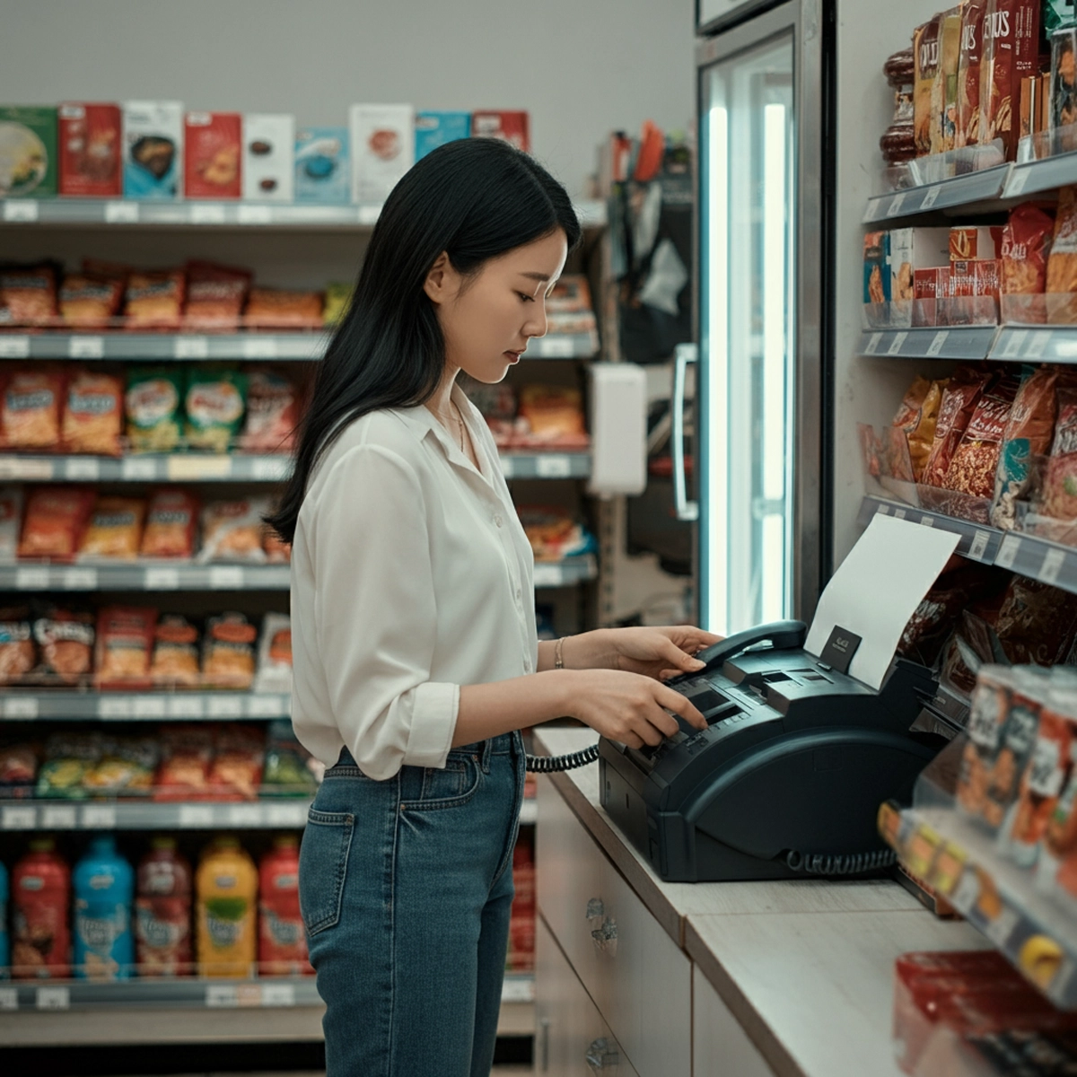 편의점택배-보내는-한국여자01