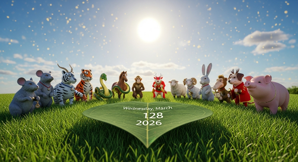 2026년 3월18일 수요일 오늘의 운세