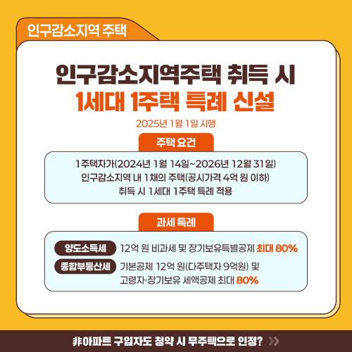 2025년부터 달라지는 주요 주거 정책