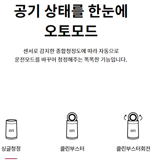 LG퓨리케어공기청정기 사진