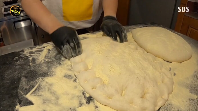 대형-피자반죽
