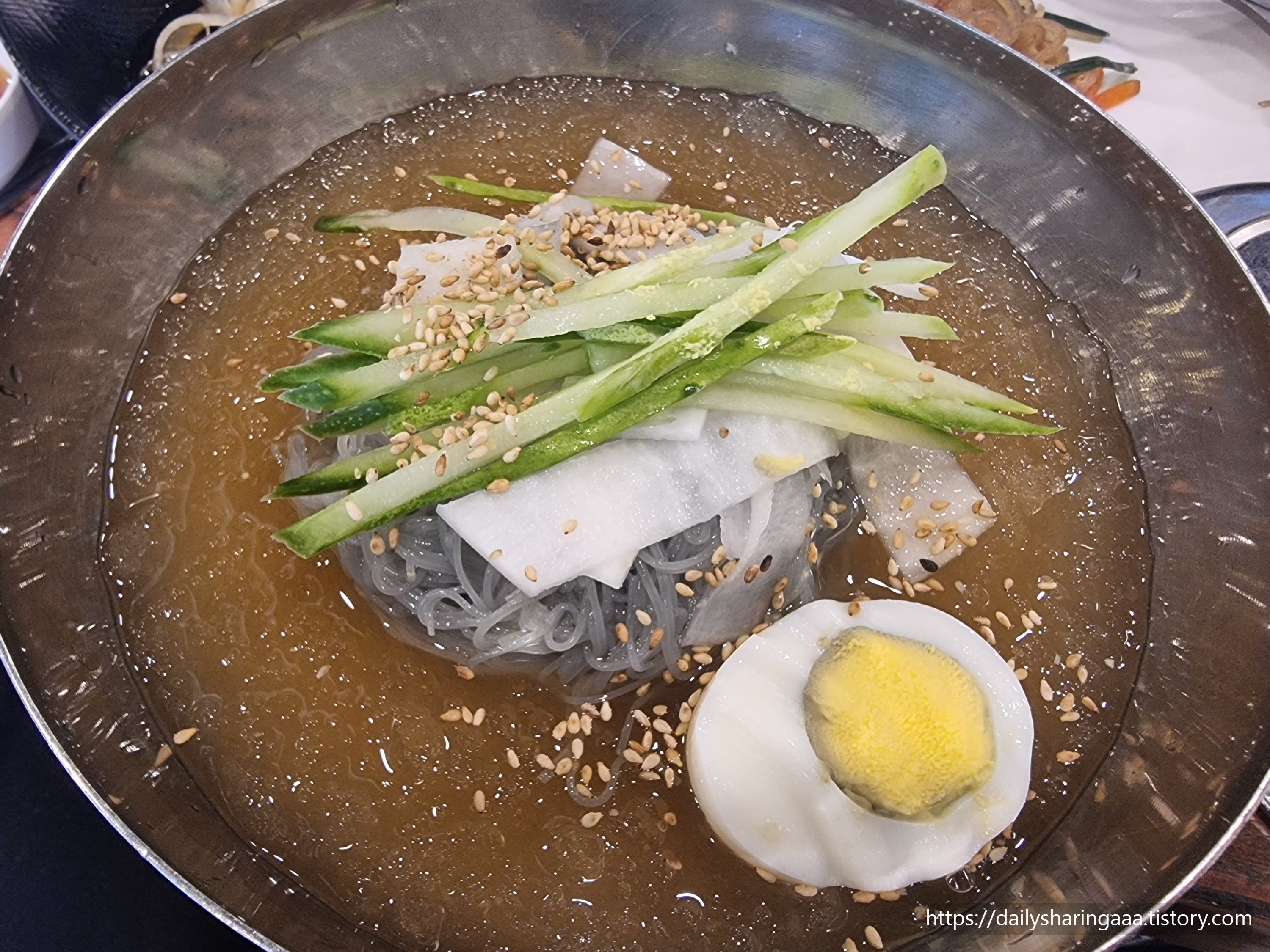 인천_신현동_태백참숯불갈비_냉면