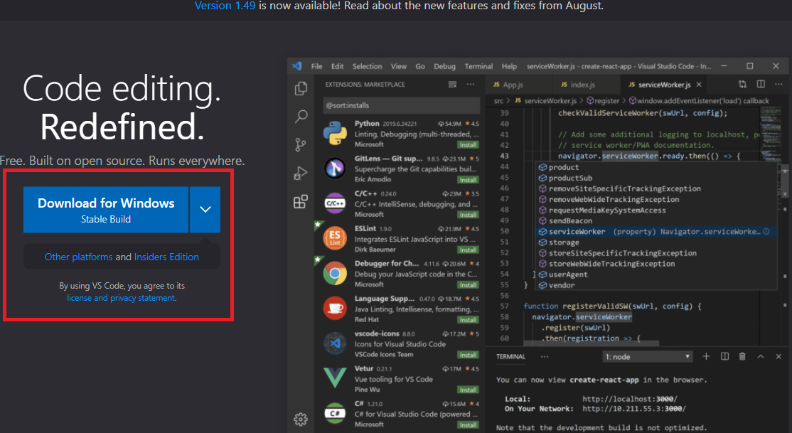 비주얼 스튜디오 코드 설치_1