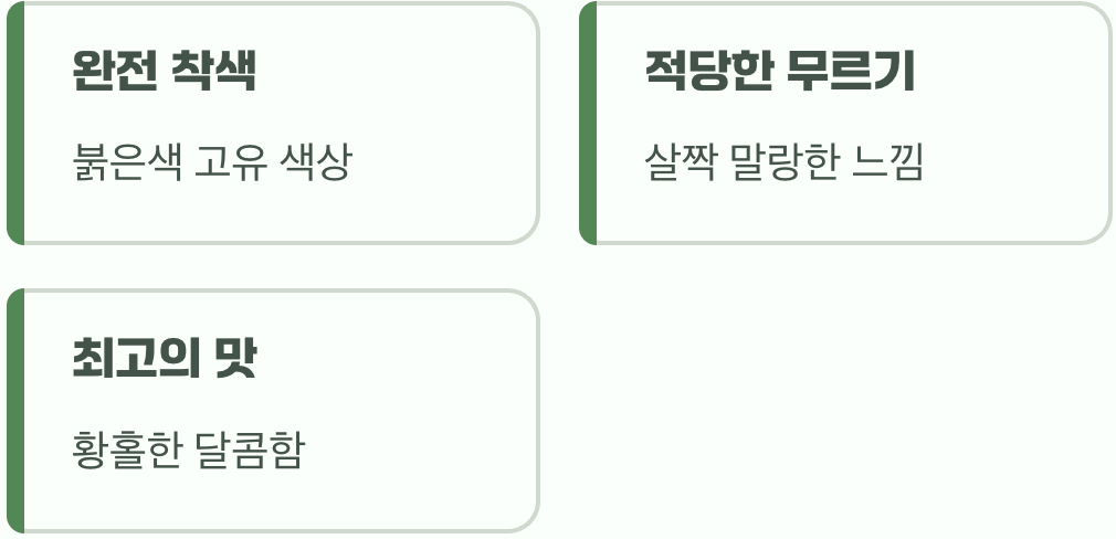 기다림 끝의 달콤한 결실, 수확의 기쁨