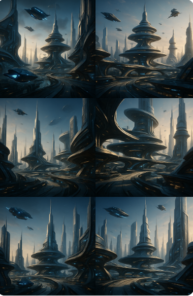 미래 도시 모습