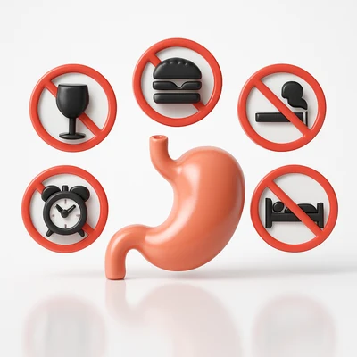 위내시경 검사 전날, 절대 하면 안 되는 행동 5가지