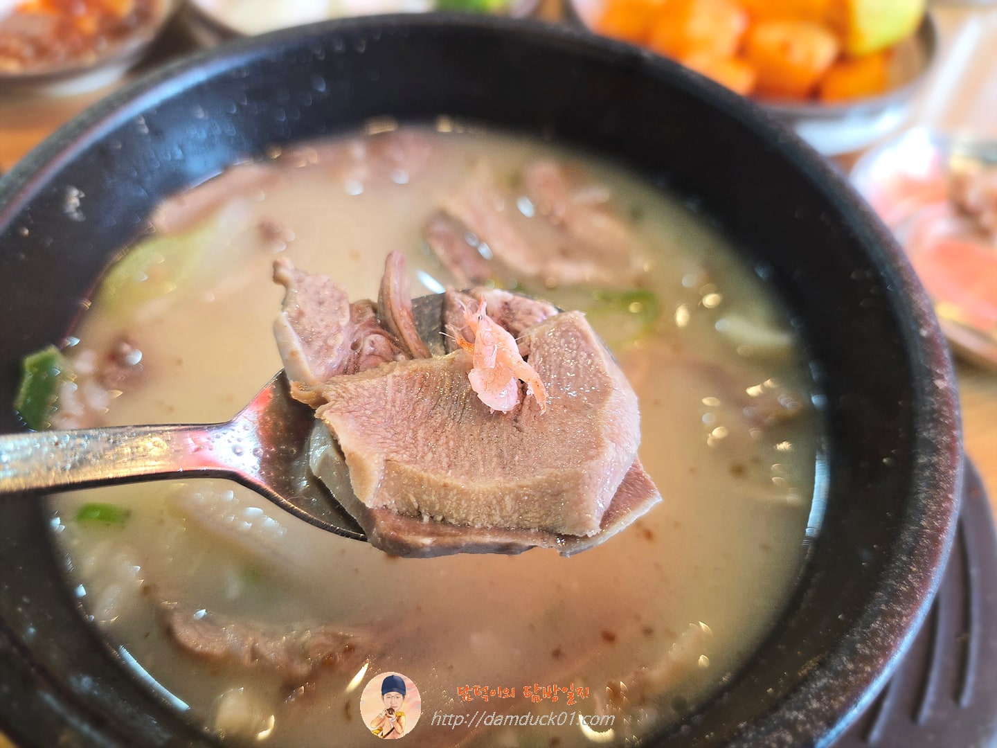 순대국 섞어서 보통