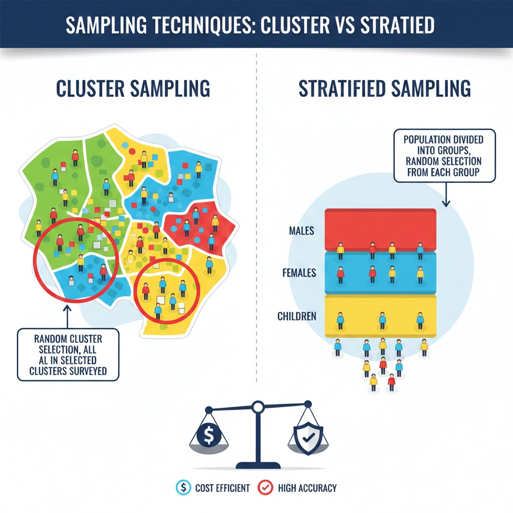 표본 추출 군집