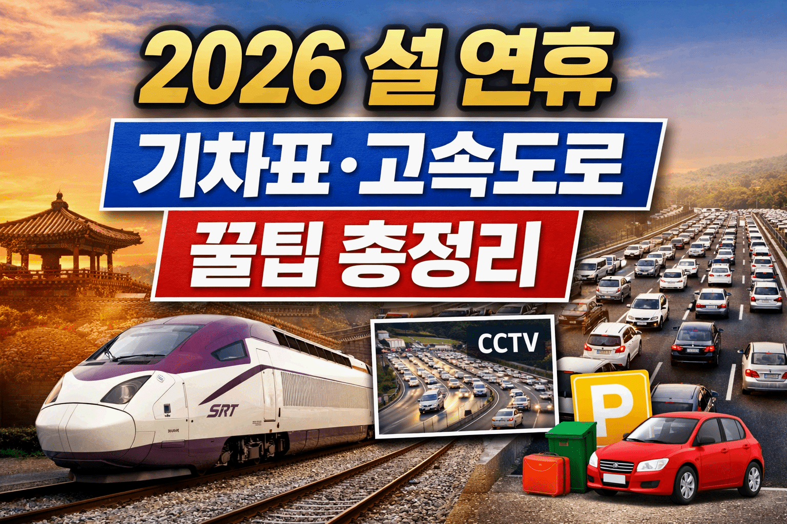 2026 설 연휴 기차표, 고속도로, 꿀팁 총정리