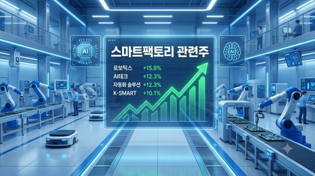 스마트팩토리 관련주 2026 핵심 수혜주와 투자 포인트 정리