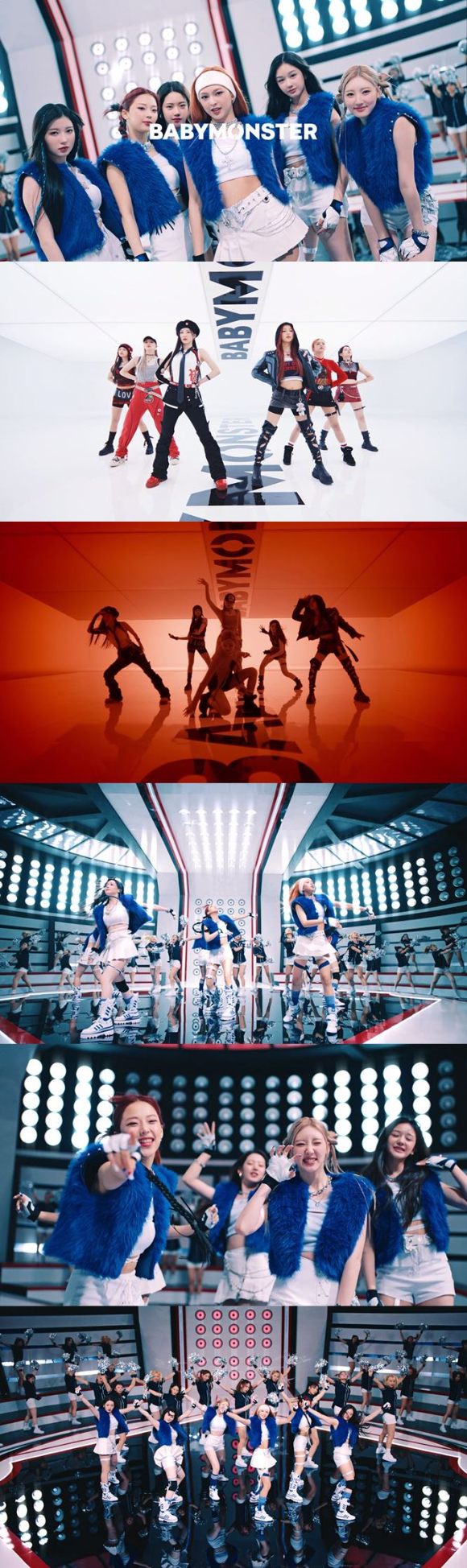 베이비몬스터의 데뷔 디지털 싱글 &#39;BATTER UP&#39; 뮤직비디오 캡처 [사진=YG엔터테인먼트]
