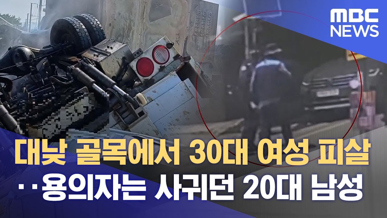 대전 30대 여성 살해 용의자 24시간 만에 체포