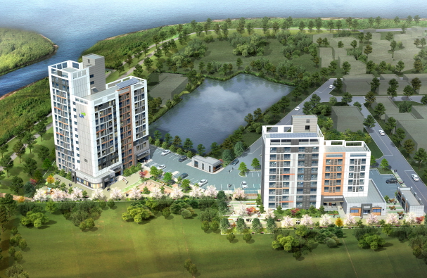 나주이창 행복주택 단지조감도