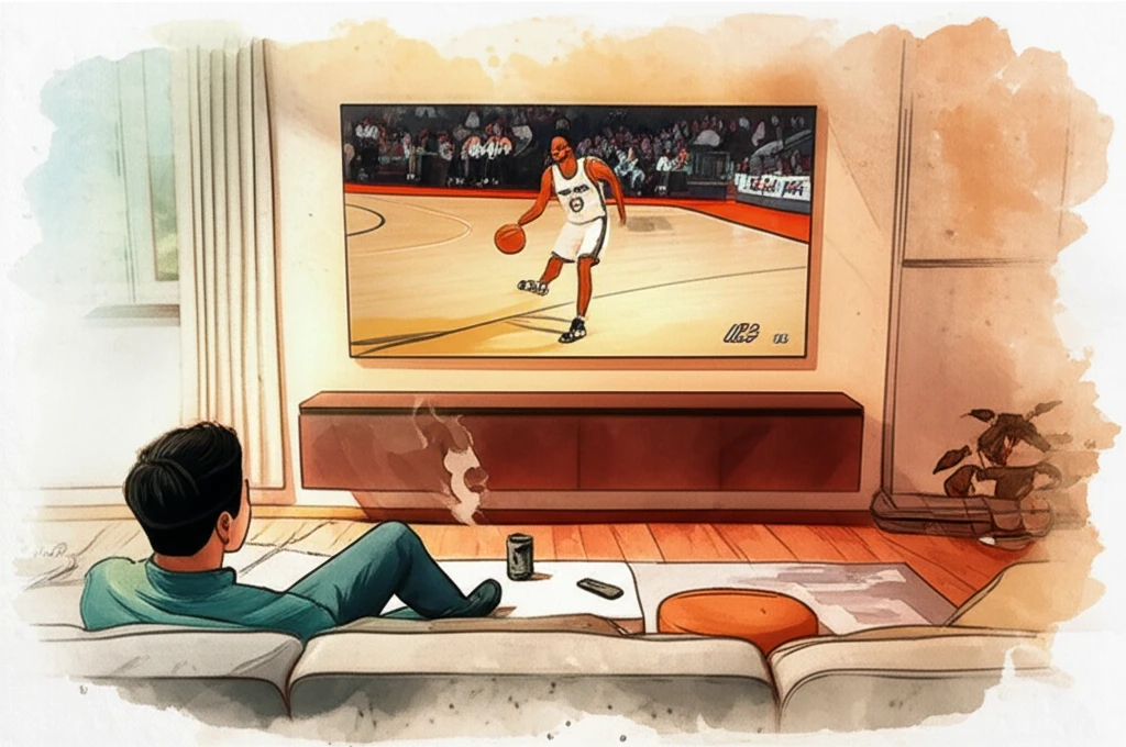 집에서 NBA 풀경기 고화질로 보자
