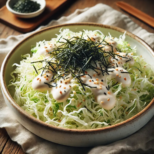 김가루 마요 양배추 샐러드