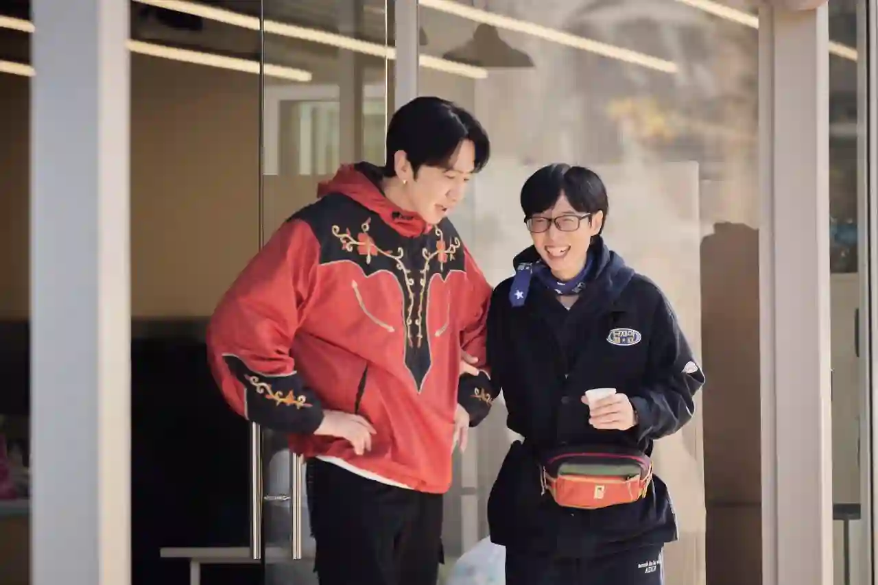 유재석 캠프 부사장 겸 군기반장 이광수와 유재석