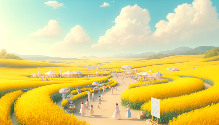 유채꽃 축제