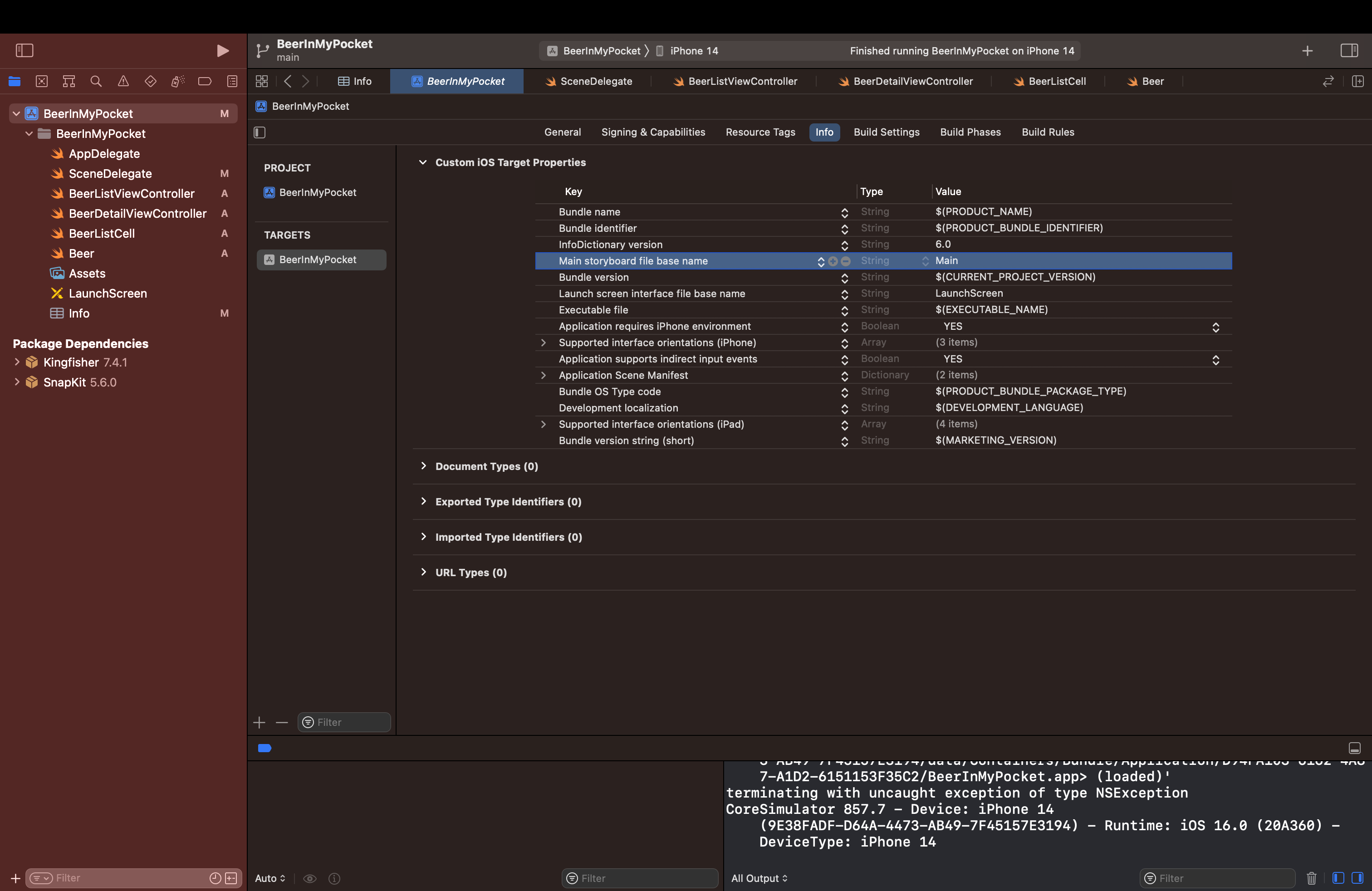 storyboard delete setttings 1