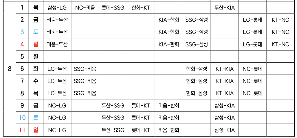 8월