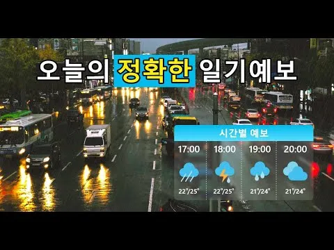 시간별 예보 체감온도 산책 코스 외출 준비물 점검_2