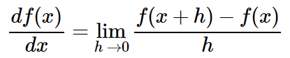 gradient of the loss function
