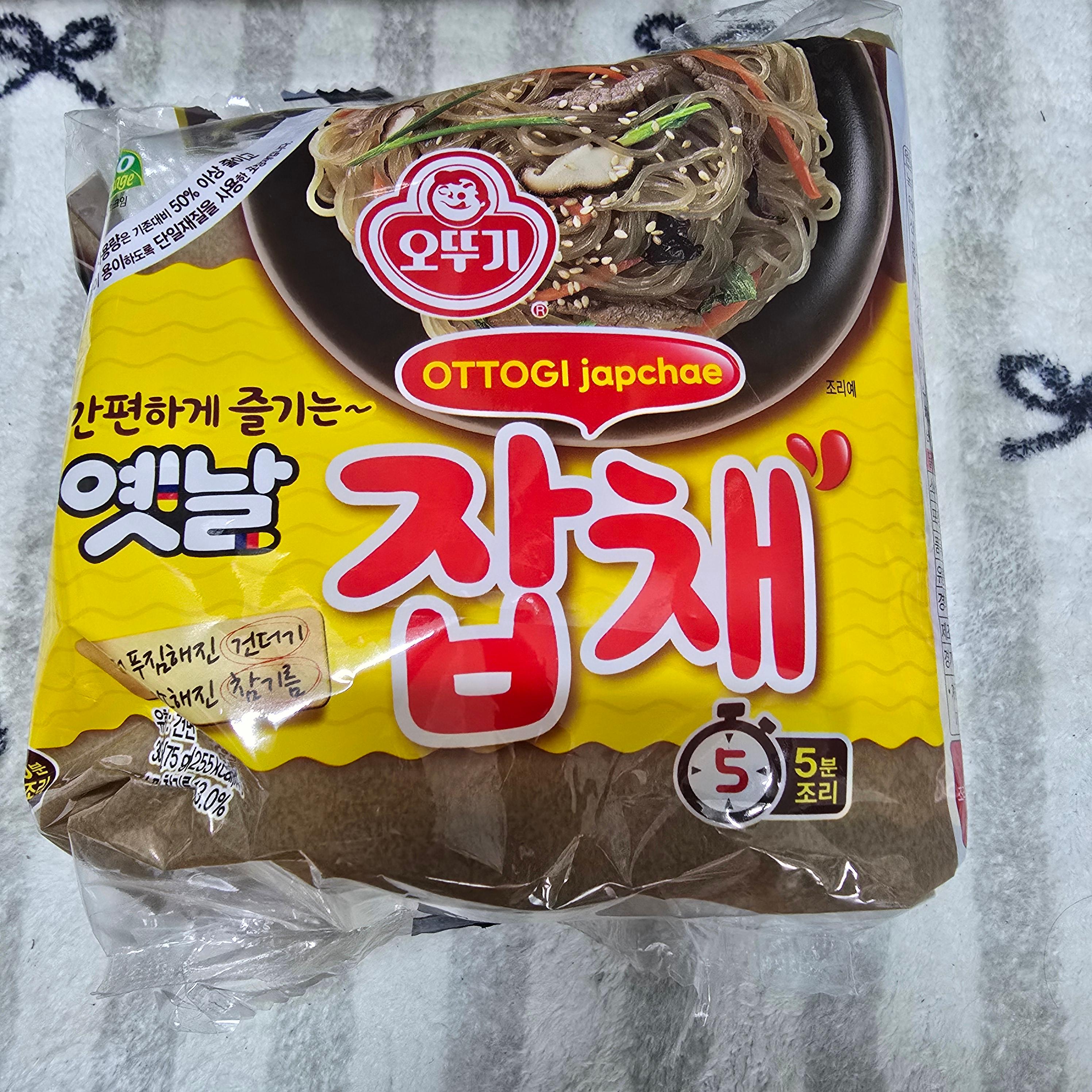 오뚜기 옛날 잡채라면