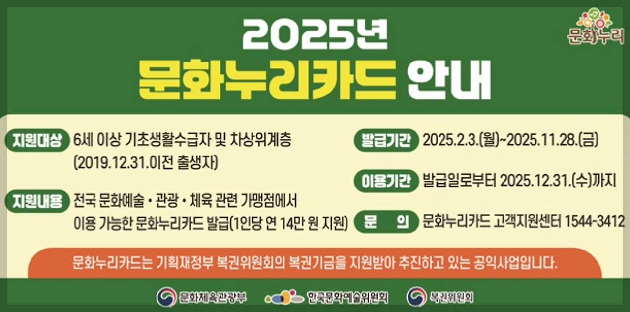 문화누리카드 잔액조회 사용법 2025 완벽 가이드