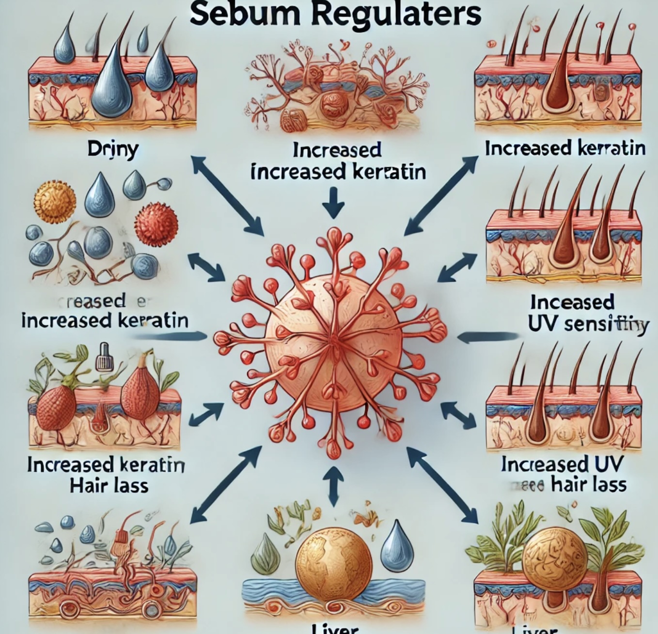 피지조절제 부작용: 알아두어야 할 사항