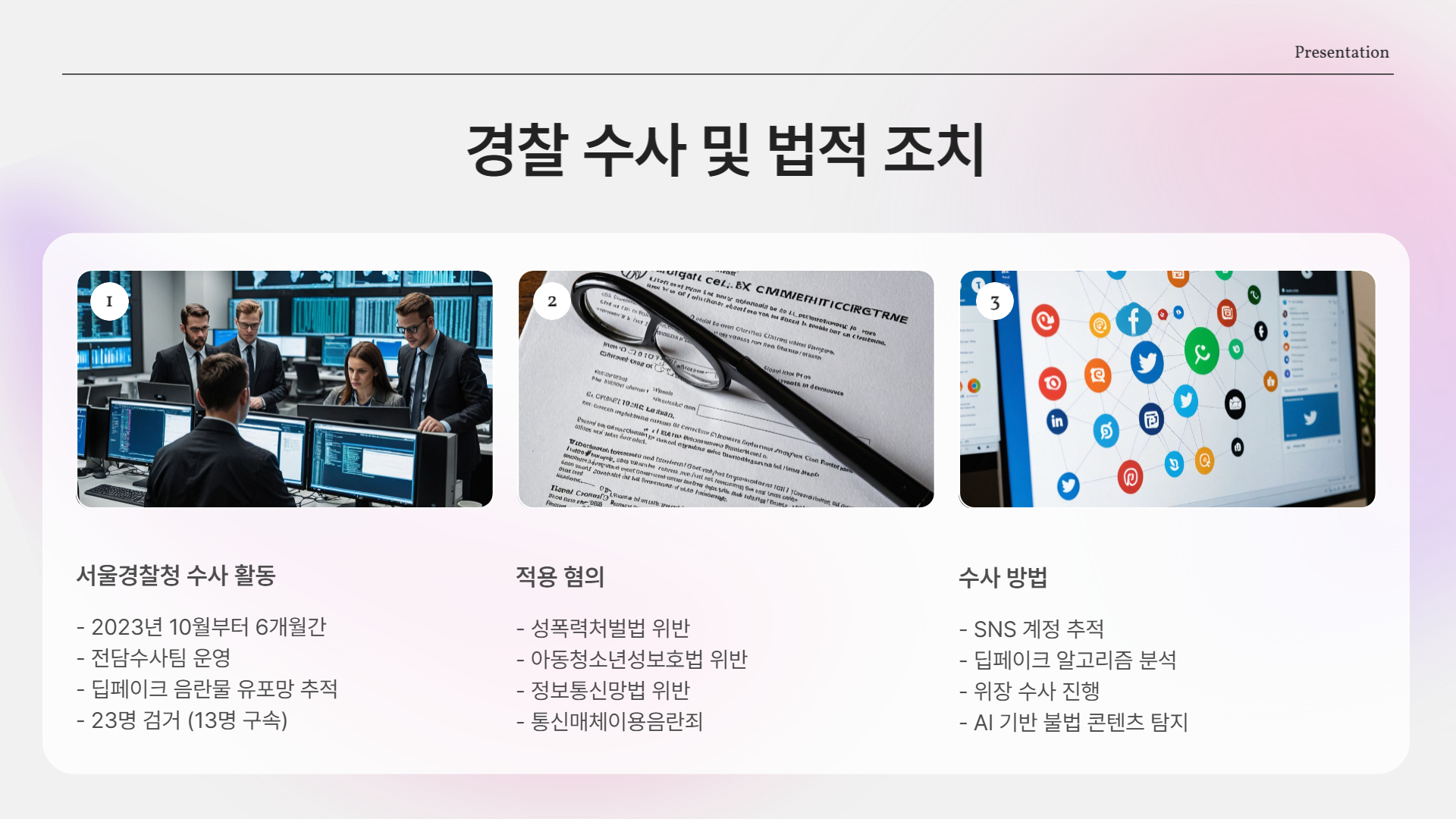 연예인 딥페이크 영상 제작·유포자 23명 검거… AI 기반 성범죄의 민낯