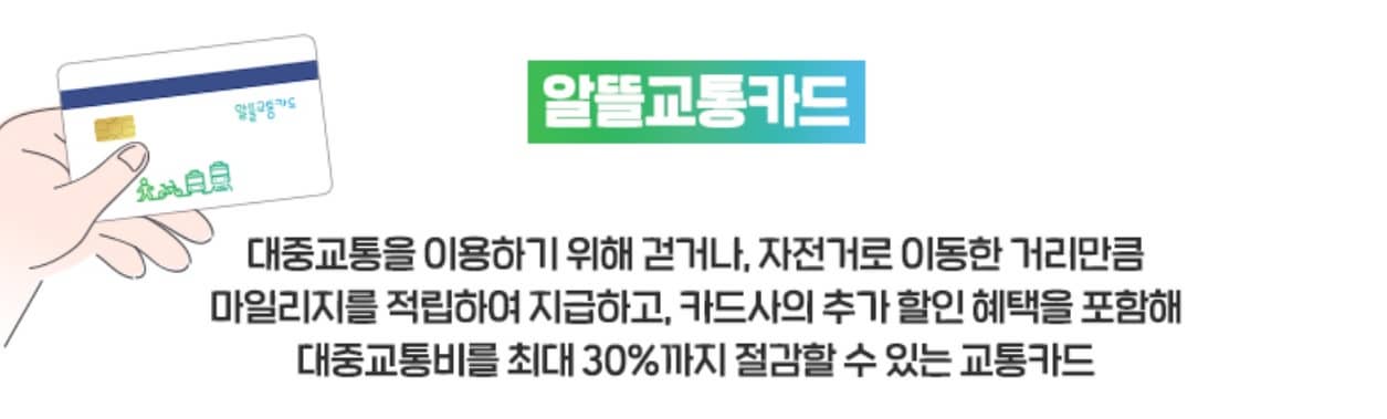 알뜰교통카드란