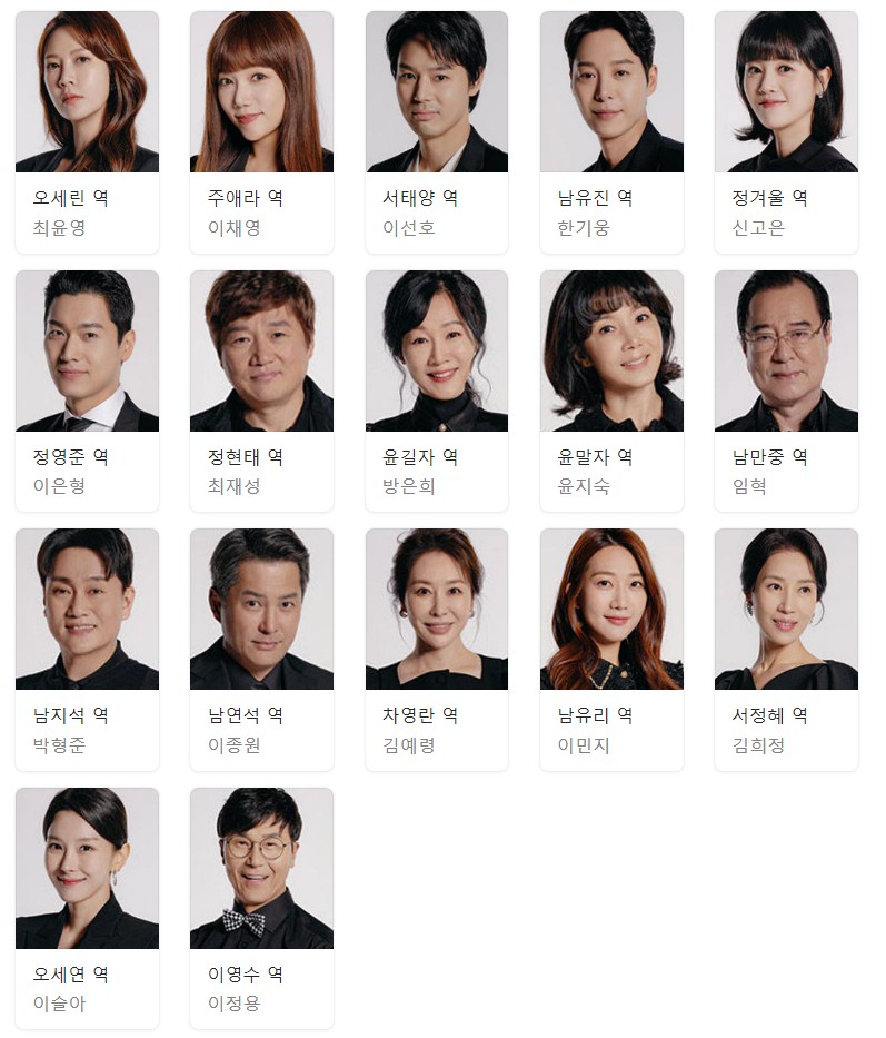 비밀의여자-출연진