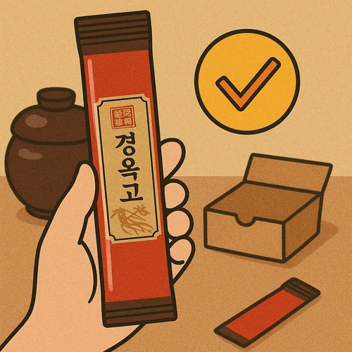 광동 경옥고 스틱 제품 특징과 장점5