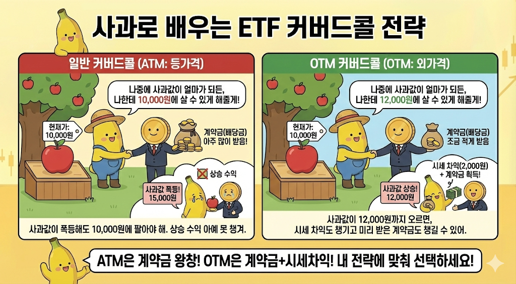 사과로 배우는 ETF 커버드콜 전략