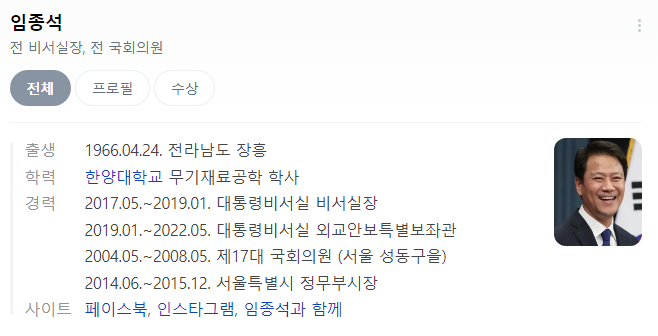 임종석-관련주