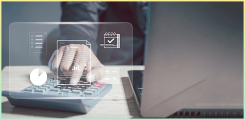 비즈니스 계획, 감사 및 재무 연구, 회계 보고서, 재무제표, 보고서 작성 재무 보고 개념, 디지털 회계. prepared Statement를 나타냄