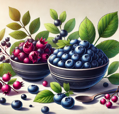 블루베리, 아로니아